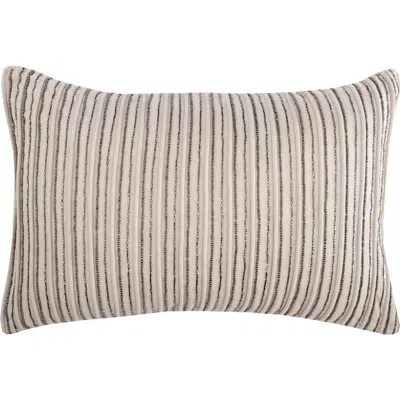 Elisabeth York Cover And Insert Set Pillow 14" X 22" In Neutral