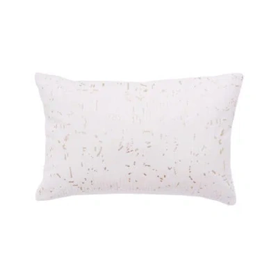 Elisabeth York Devi Decorative Throw Pillow Collection In White