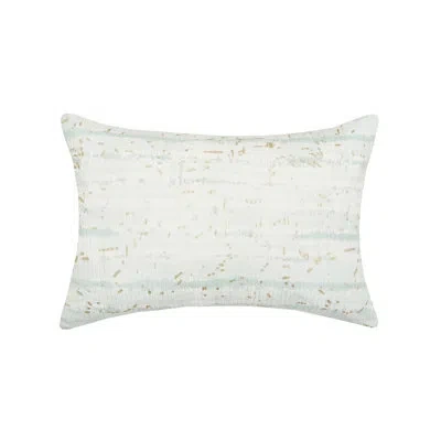 Elisabeth York Devi Sea Glass Throw Pillow