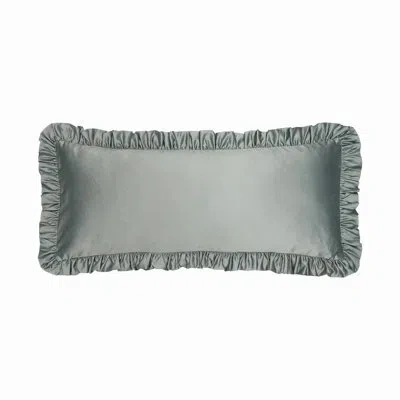 Elisabeth York Ishana Silver Sage Throw Pillow
