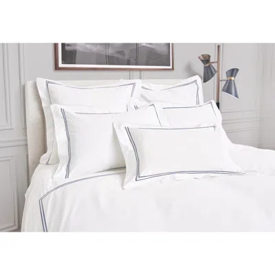 Elisabeth York Legacy Ink Bedding Sheet Duvets In Blue