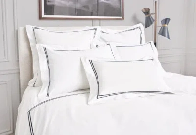 Elisabeth York Legacy Onyx Bedding Duvet In White
