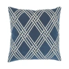 Elisabeth York Mavis Throw Pillow Collection In Blue