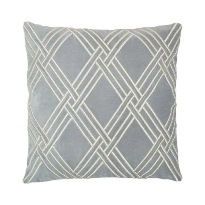 Elisabeth York Mavis Throw Pillow Collection In Blue