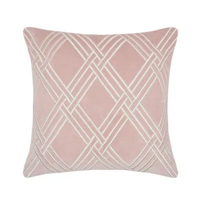 Elisabeth York Mavis Throw Pillow Collection In Pink