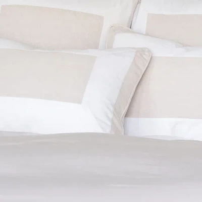 Elisabeth York Miren Duvet Cover In White
