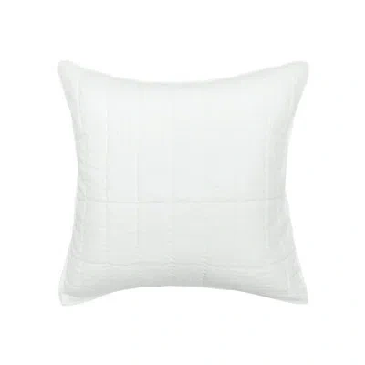 Elisabeth York Odine Dove Sham In White