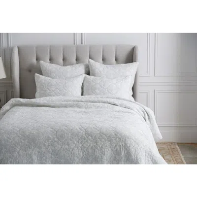 Elisabeth York Paloma Queen Quilt In White