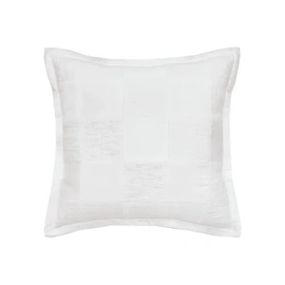 Elisabeth York Pia Decorative Throw Pillow In White