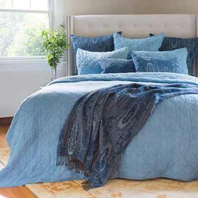 Elisabeth York Savina Quilt In Blue