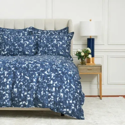 Elisabeth York Shaleena King Duvet Cover In Blue