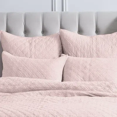 Elisabeth York Sutton Cotton Reversible Quilt In Rosewood