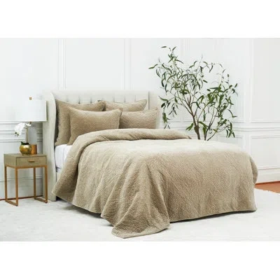Elisabeth York Vela French Grey Cotton Sham In Gray