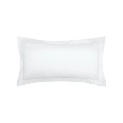 Elisabeth York Whitaker 100% Cotton King Pillow Sham 20" X 36" In White