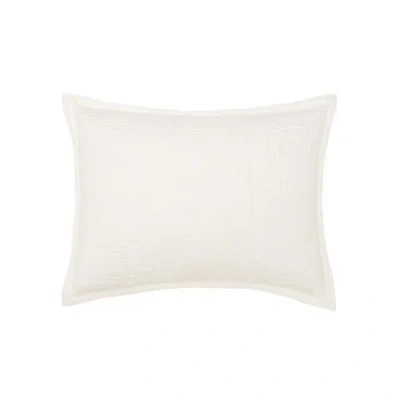 Elisabeth York Willa Standard Pillow Sham In White