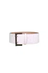 Elisabetta Franchi - 193 Burro Belt Ct24s31e2 In White