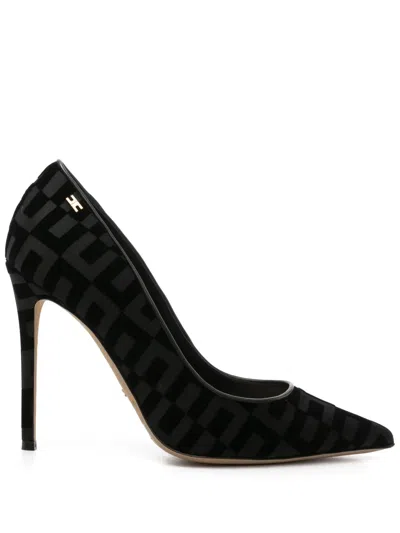 Elisabetta Franchi 105mm La Dame Décolleté Pumps In Black
