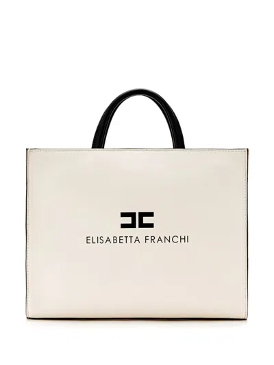 Elisabetta Franchi 24/7 Tote Bag In 中性色