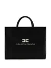 Elisabetta Franchi 24/7 Tote Bag In Black