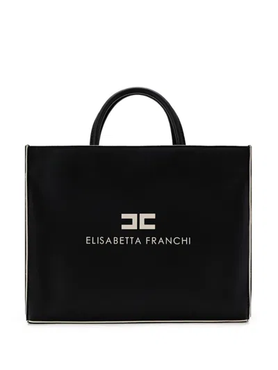 Elisabetta Franchi 24/7 Tote Bag In Black