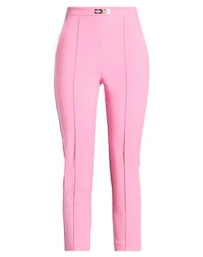 Elisabetta Franchi 3 Essentials Woman Pants Pink Size 6 Polyamide, Elastane