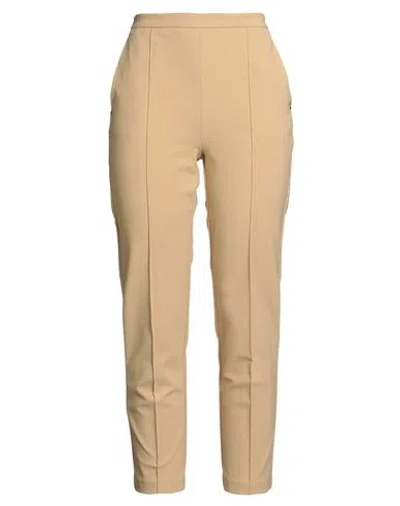 Elisabetta Franchi 5 Essentials Woman Pants Camel Size 10 Polyamide, Elastane In Sand