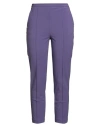 Elisabetta Franchi 5 Essentials Woman Pants Purple Size 8 Polyamide, Elastane