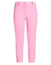 Elisabetta Franchi 6 Essentials Woman Pants Pink Size 12 Polyester, Elastane In Pink