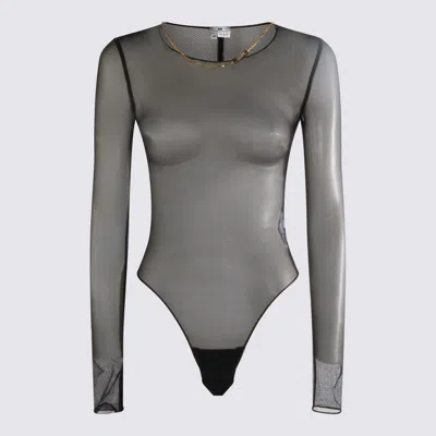 ELISABETTA FRANCHI ELISABETTA FRANCHI BLACK BODYSUIT