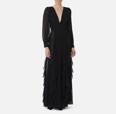 Elisabetta Franchi Abito In Black