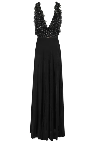 Elisabetta Franchi Abito In Black
