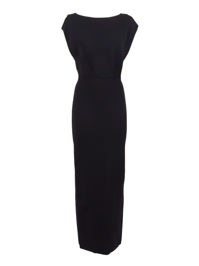 Elisabetta Franchi Abito Di Maglia In Black