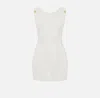 Elisabetta Franchi Sleeveless V-back Dress Shoulder Hardware