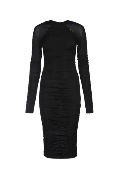 ELISABETTA FRANCHI ABITO MIDI MANICA LUNGA
