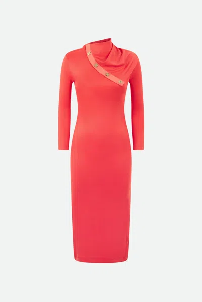 Elisabetta Franchi Abito Rosso