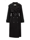 Elisabetta Franchi Coats In Black