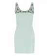 Elisabetta Franchi Embellished Sleeveless Mini Dress