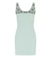 Elisabetta Franchi Embellished Sleeveless Mini Dress
