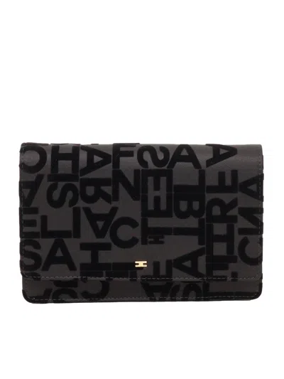 Elisabetta Franchi Logo In Black