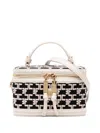 Elisabetta Franchi All-over Graphic-print Makeup Bag In White