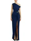 Elisabetta Franchi Asymmetric Red Carpet Dress