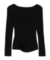 ELISABETTA FRANCHI DRAPED TOP