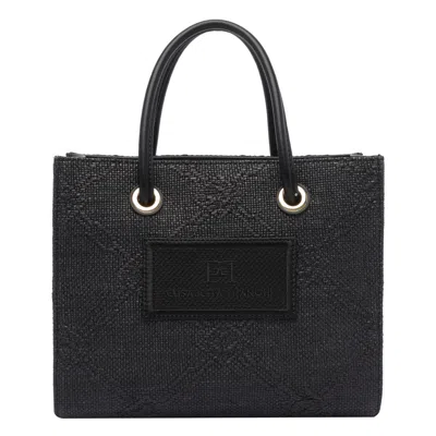 Elisabetta Franchi Logo Tote Bag