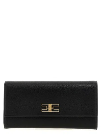 ELISABETTA FRANCHI ELISABETTA FRANCHI FAUX LEATHER SHOULDER BAG