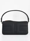 Elisabetta Franchi Borsa Tote Piccola Con Logo In Rilievo Nera In Black