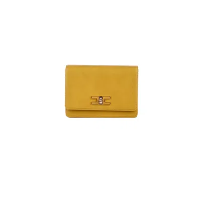 Elisabetta Franchi Bags.. In Curry Marrone
