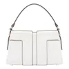 Elisabetta Franchi Ivory Small Handbag In White