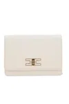 Elisabetta Franchi Groumette-chain Shoulder Bag In Yellow