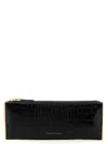 Elisabetta Franchi Baguette Clutch In Black