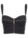 Elisabetta Franchi Balcony Top Tops Black In Black